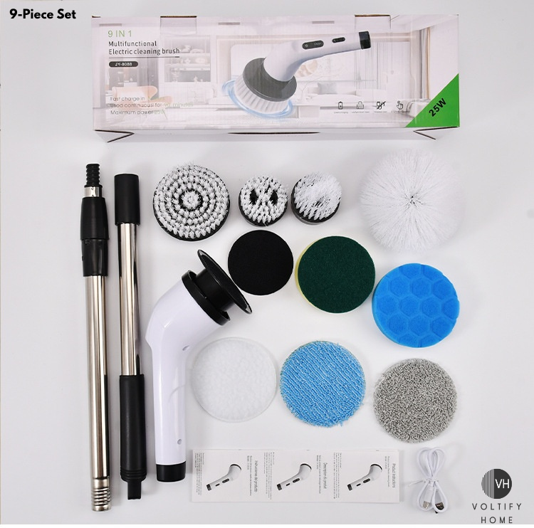 Brosse de nettoyage électrique rotative Voltify™ UltraScrub
