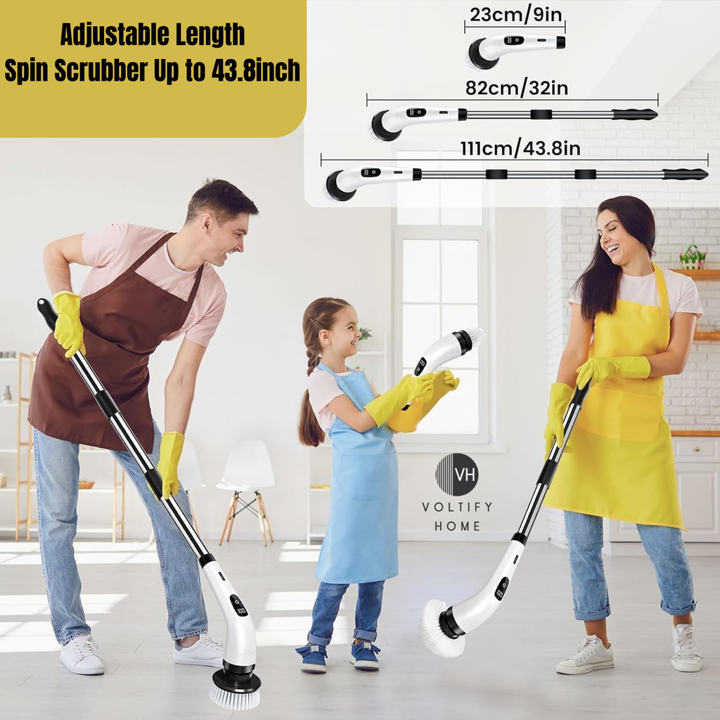 Voltify™ UltraScrub Electric Spin Scrubber