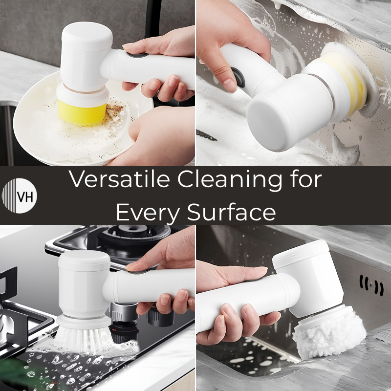 Brosse de Nettoyage Électrique Multifonctionnelle Voltify™ Ultra Power Scrubber