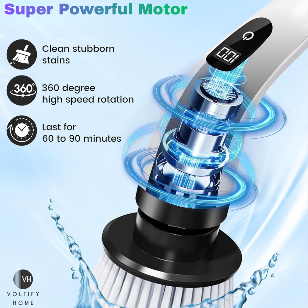 Voltify™ UltraScrub Electric Spin Scrubber
