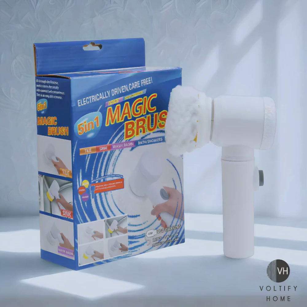 Brosse de Nettoyage Électrique Multifonctionnelle Voltify™ Ultra Power Scrubber