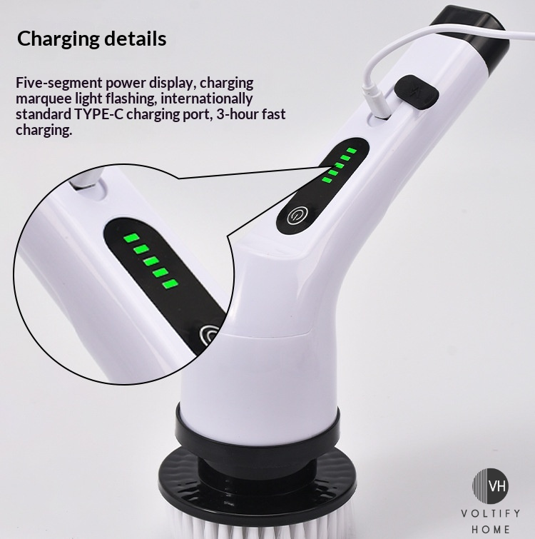 Voltify™ UltraScrub Electric Spin Scrubber